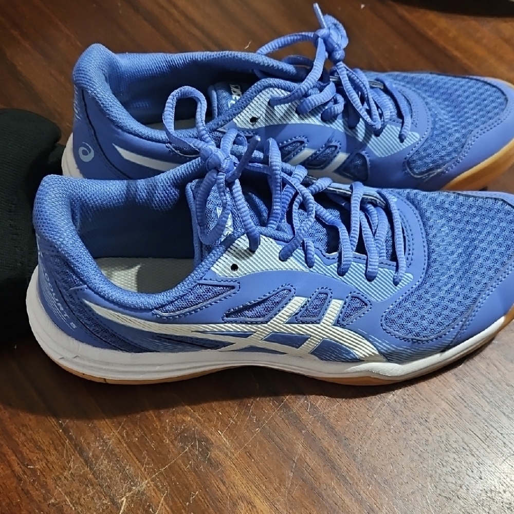 Asics Women's Athletic Shoes in Blue with White Accents